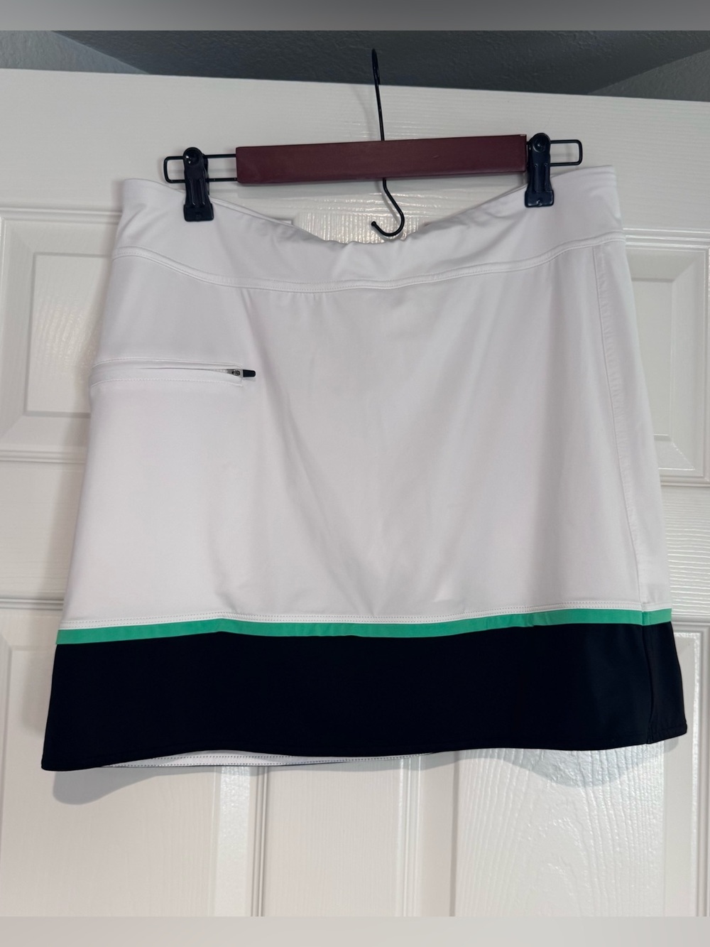 Skort with Black & Mint Trim